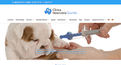 Desktop Screenshot of clinica-veterinaria-barcelona.com